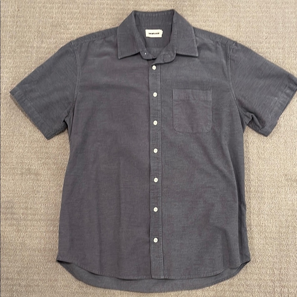 Taylor Stitch Gray Casual Button Down Shirt